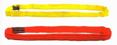 Компоненты надземного крана для поднимаясь типа товаров, красных или желтых полиэстера круглого слинга бесконечного