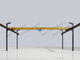 IP56 Single Girder Overhead Medium Duty 5t Bridge Cranes for Machine Shop