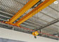 Прогона двойника моста 10 тонн кран электрического надземный с обязанностью высокой эффективности А3-А5 работая в желтом цвете